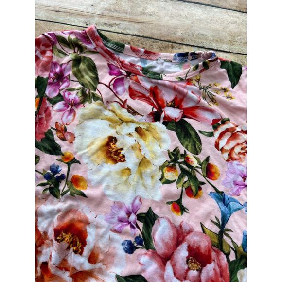 Posh Peanut Marisol Floral Bamboo Pajama Set 4T - Picture 3 of 5